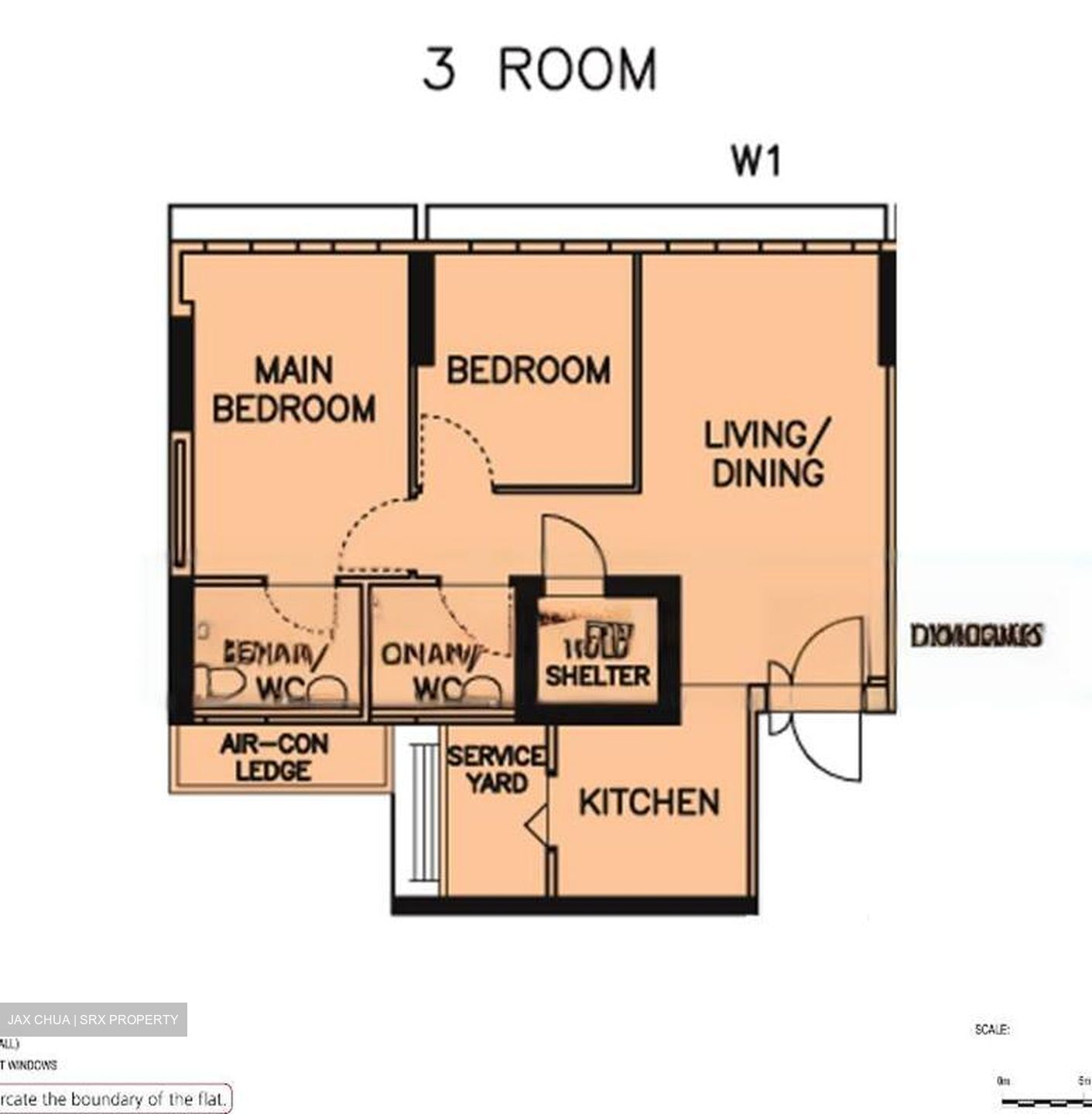 Blk 25A Saint George's Towers (Kallang/Whampoa), HDB 3 Rooms #580338071